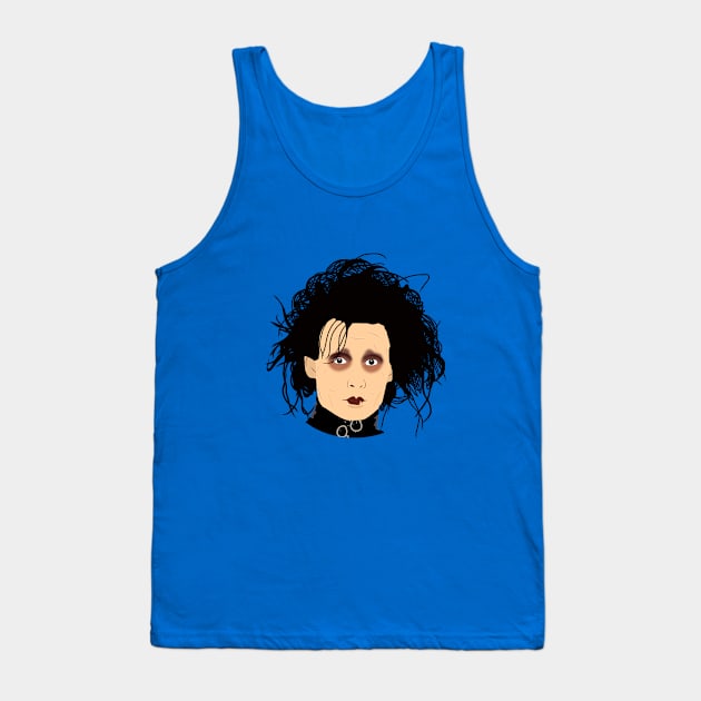 Edward Scissorhands Tank Top by ElviaMontemayor